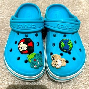 Blue CROCS kids size 12